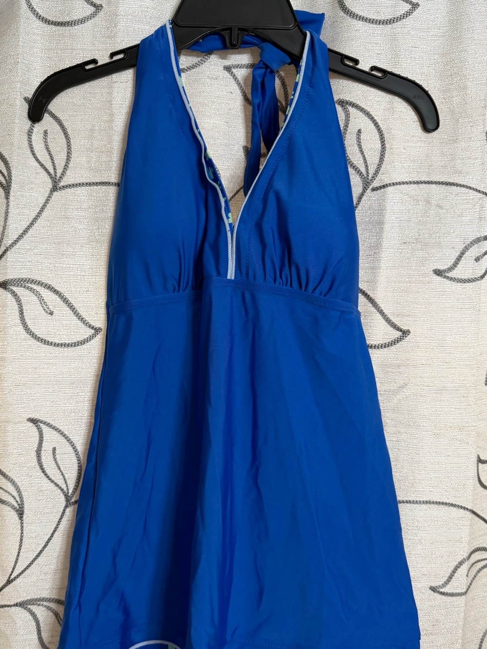 Brand new never worn SHEIN Royal Blue Halter 3 piece swim set
